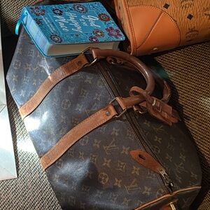 Louis Vuitton Brown Monogram Duffel (45)